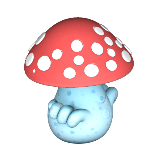 Light Blue Game Asset