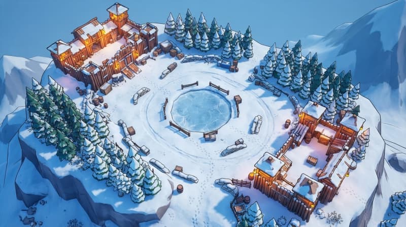 The Snowy Mountain Fort