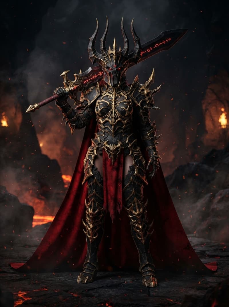 Iron queen demoness