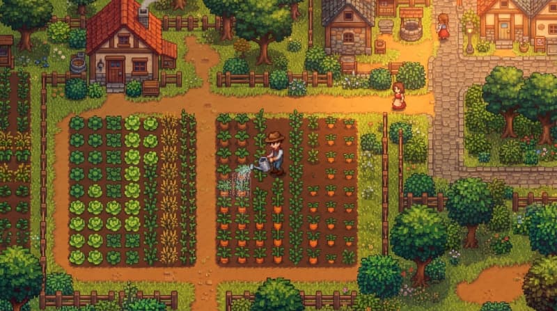 Planta y cuida tus cultivos