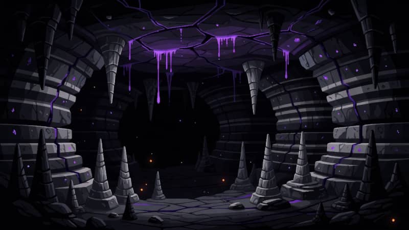 Ecos del Color - Underground Cave Background