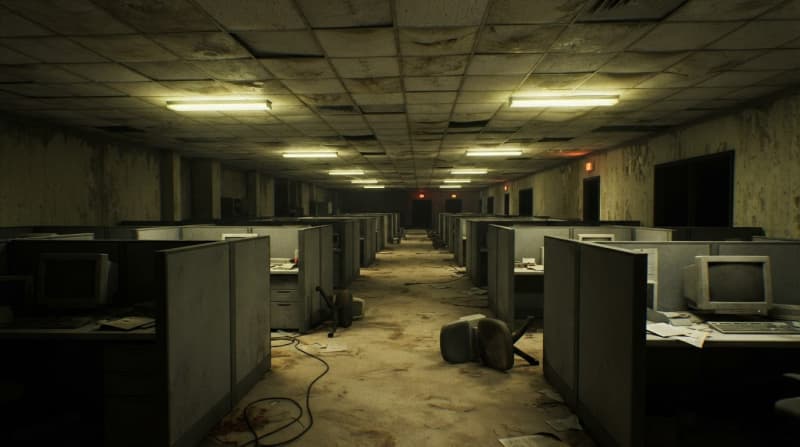 The endless office maze
