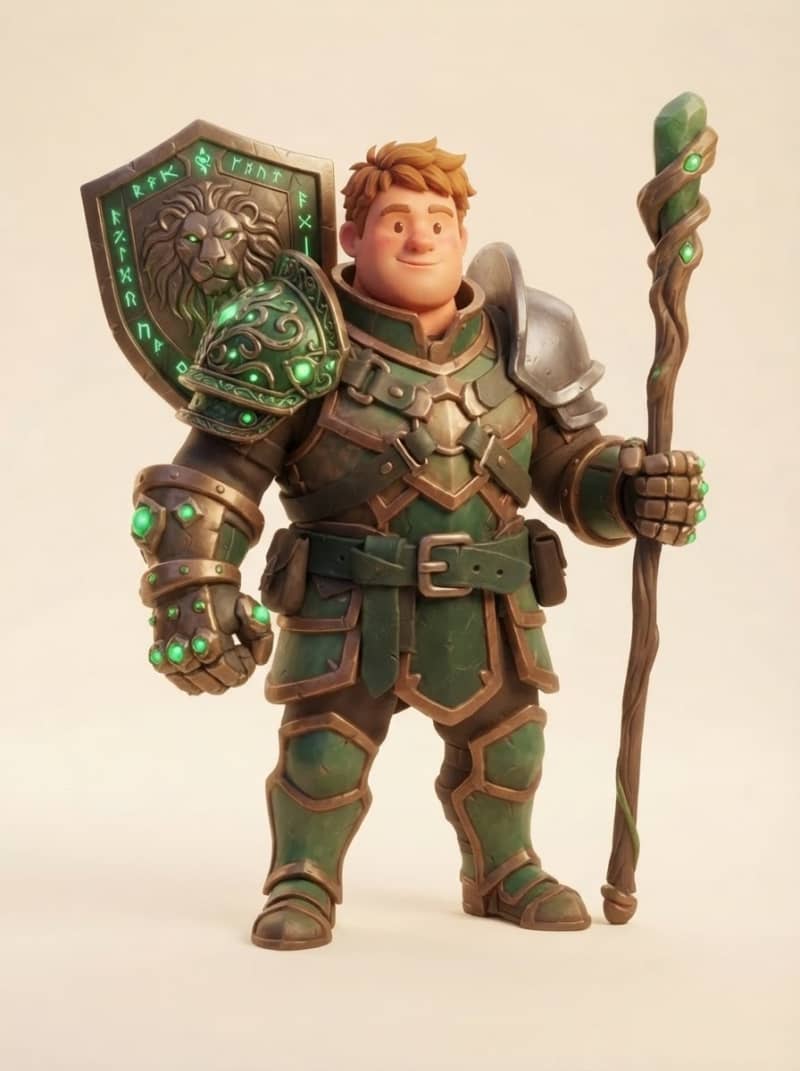 Guardian — plate armor class