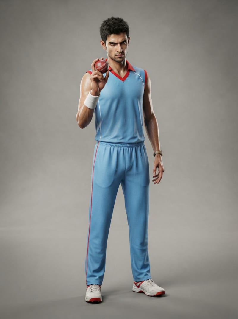 The crafty spin bowler