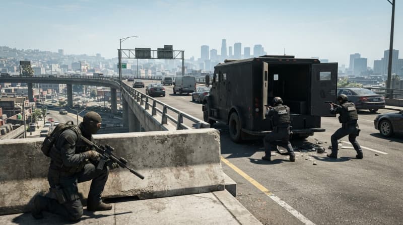 Rob the armored cash convoy
