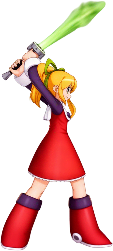 Green Sword Windup Warrior