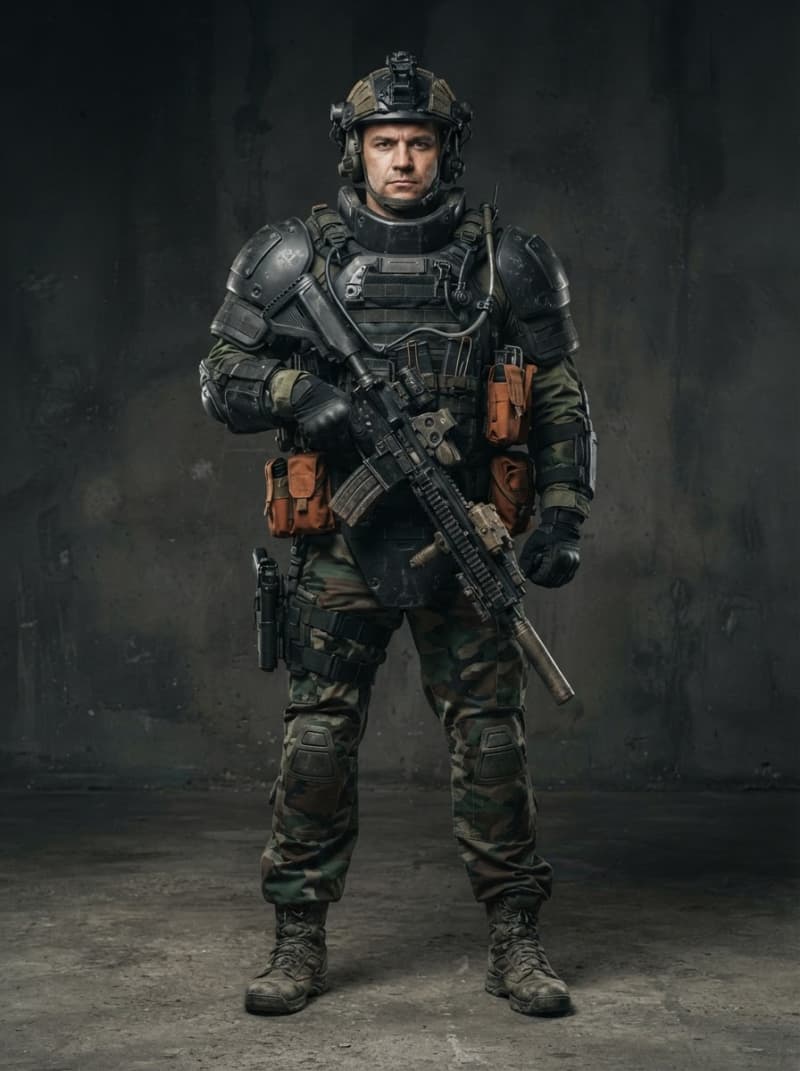 Heavy assault soldier