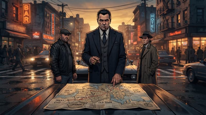 Run a criminal empire from the streets