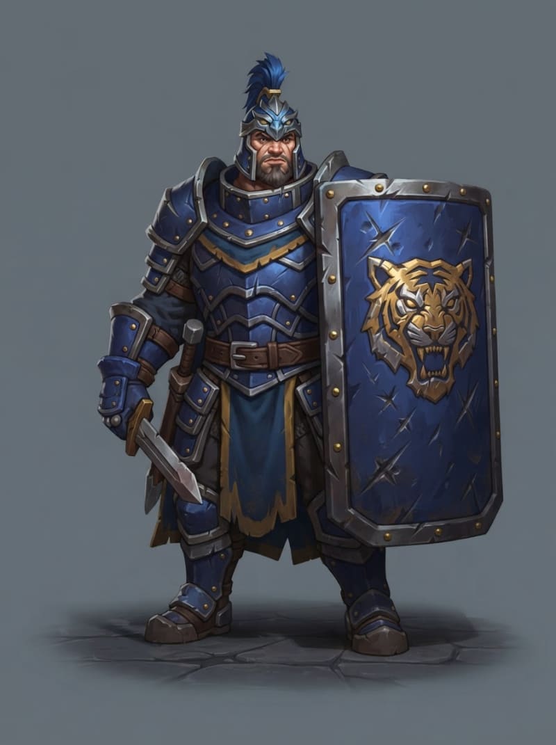 铁盾统领 — Shield Warden