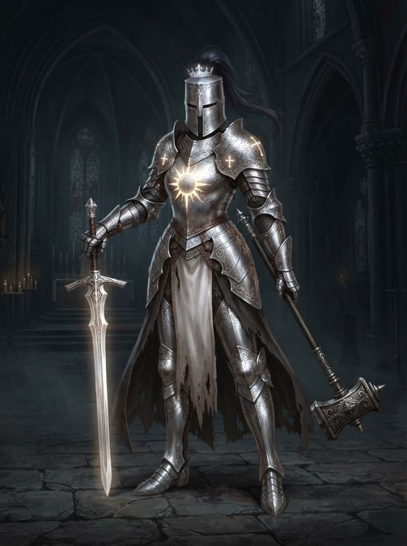 Paladin (Female / Palelady) — approved