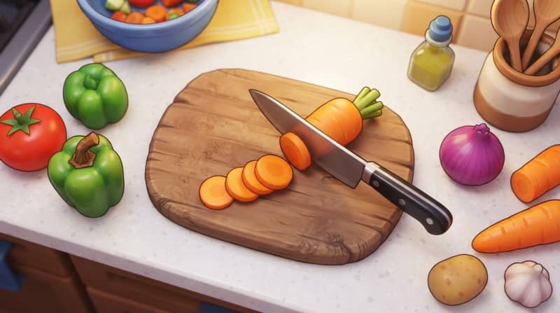 Slice ingredients fast