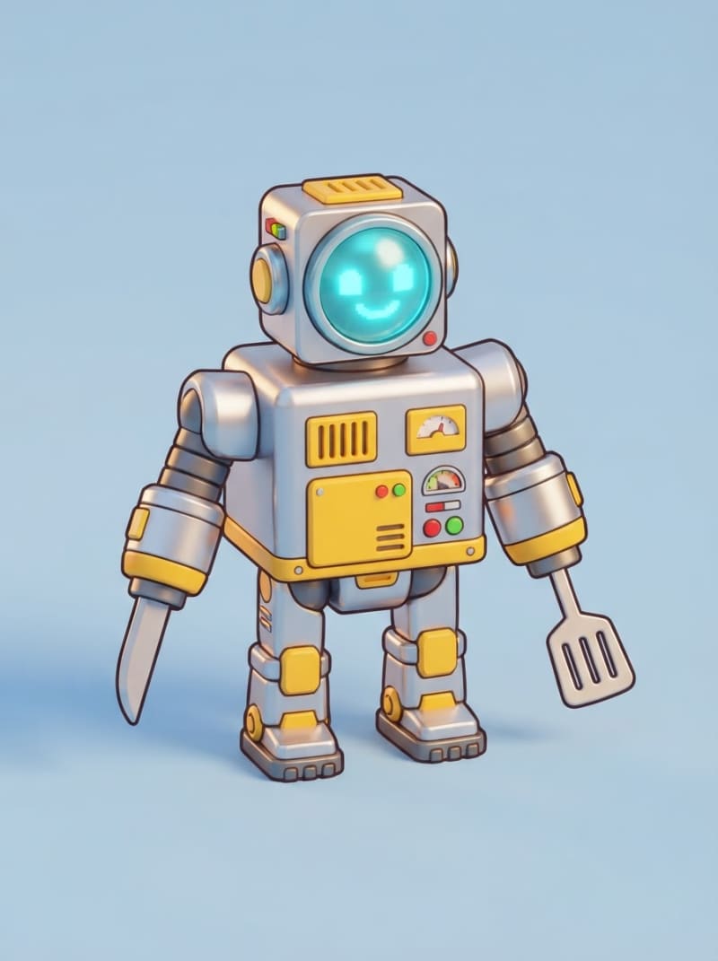Robot kitchen helper