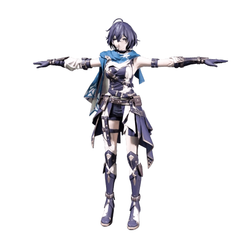 Marksman Hero - Navy Pink Streak Teal Scarfcloak