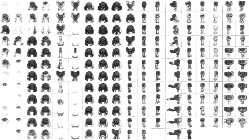 Stoney Golem – combined 72-frame sheet (12x12 per sprite, 72 cols)