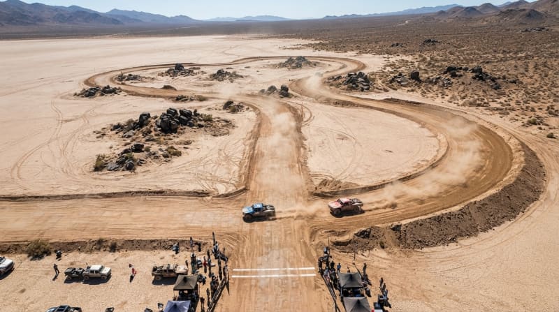 Mojave Desert open-country course