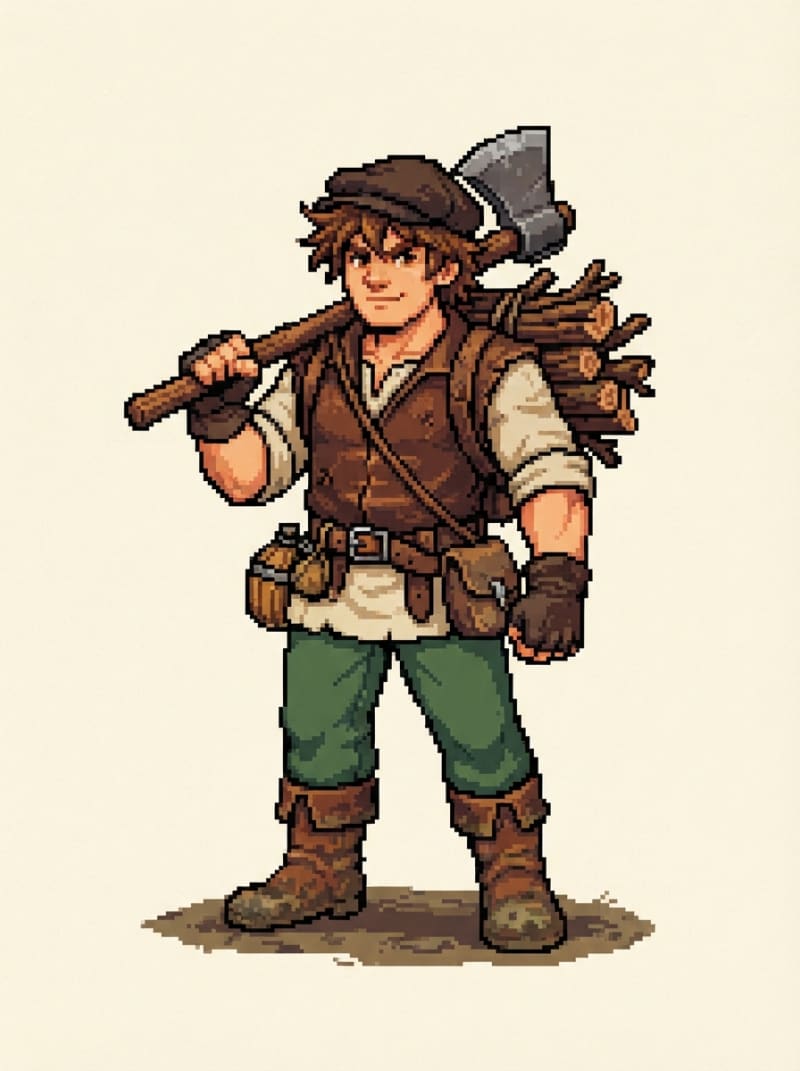 The Humble Woodcutter