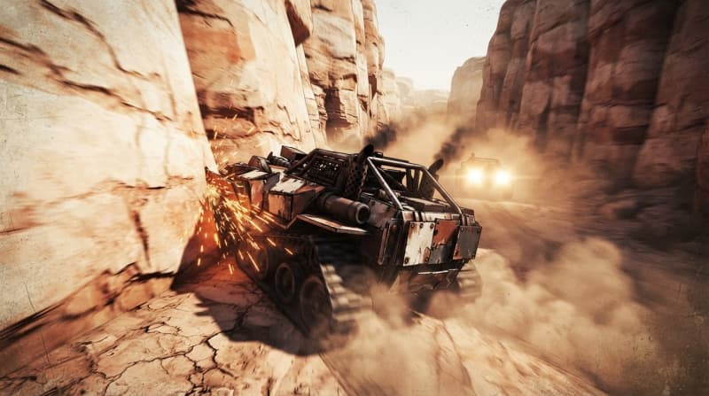 Weave through narrow rock passes