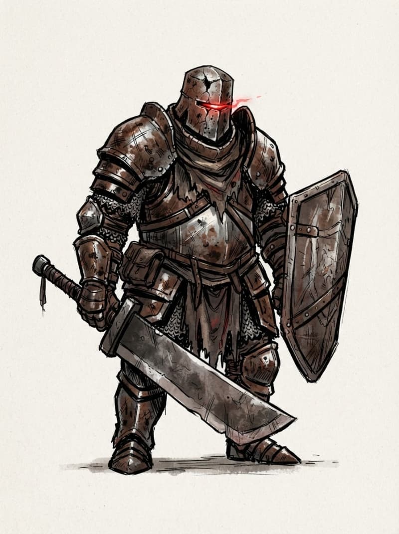 The rusted iron knight