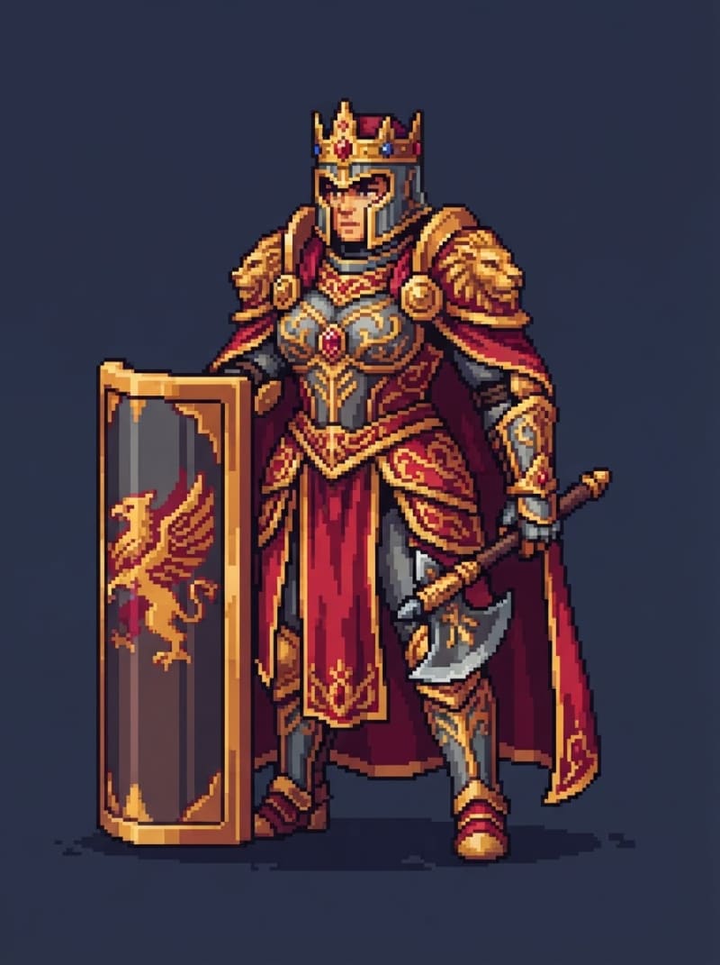 The Iron Shield Queen