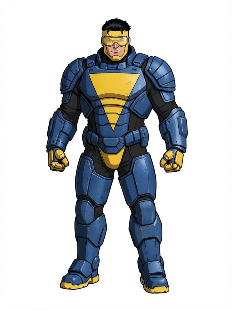 The Iron Herald — new costume