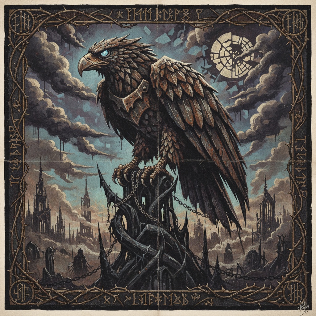 Gritty Gothic Eagle