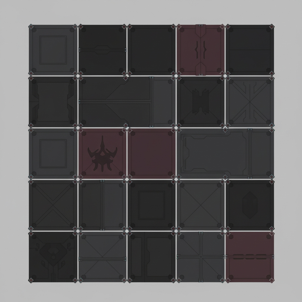 Low Poly Sci-Fi Tileset
