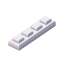 Square Hq Plate 1x4