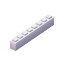 Square Lq Brick 1x8