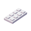 Square Lq Plate 2x4