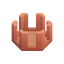 Tower Hexagon Top Wood