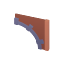 Wall Wood Arch Top Detail