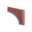 Wall Wood Arch Top