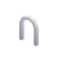 Window White Round Top