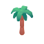 Palm Detailed Straight
