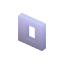Wall Window Cutout Medium