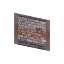 Wall Pane Painted Wood