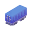 Train Carriage Container Blue