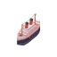 Ship Ocean Liner Small