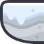 Terrain Snow Horizontal Overhang Left