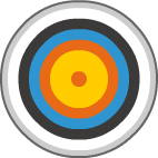 Target Colored Outline