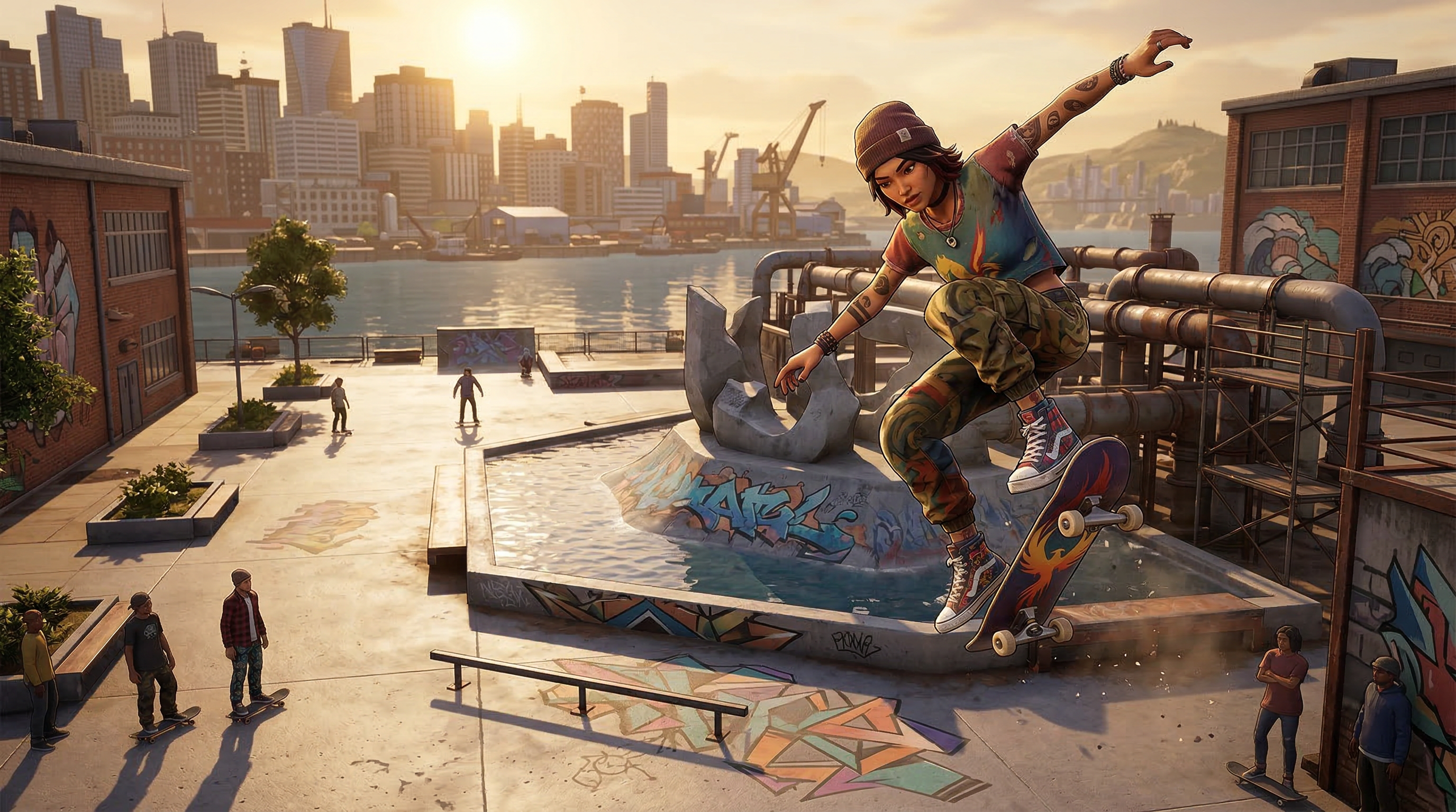 Summer Engine Template Jogo de Skate - Summer Engine