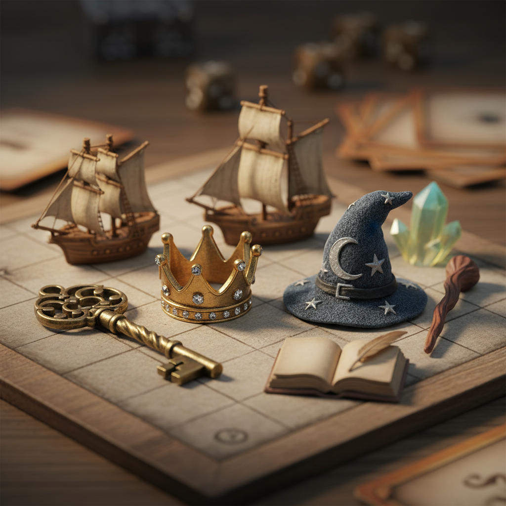Fantasy Board Tokens