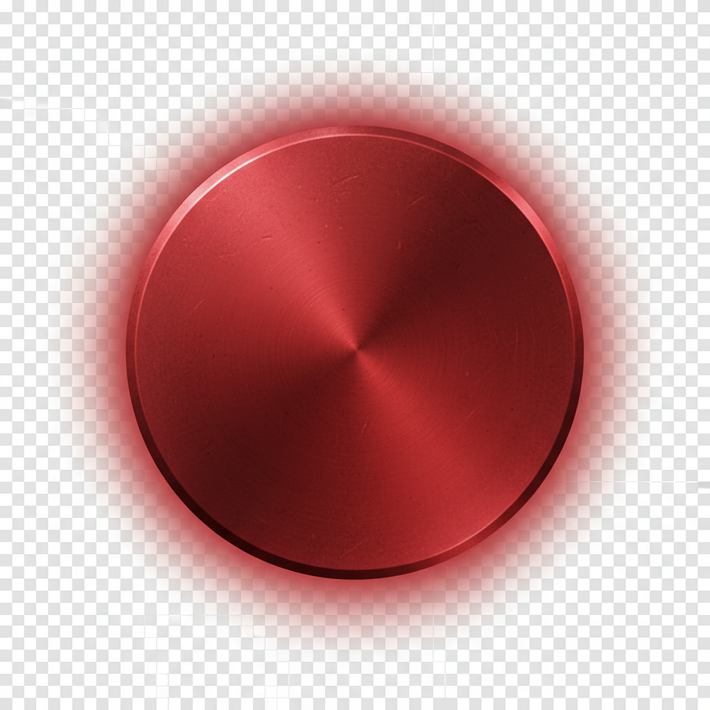 Shiny Red Button