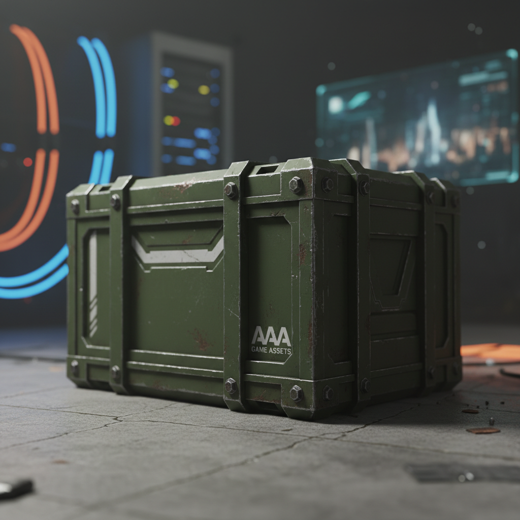 Rugged Military Crate