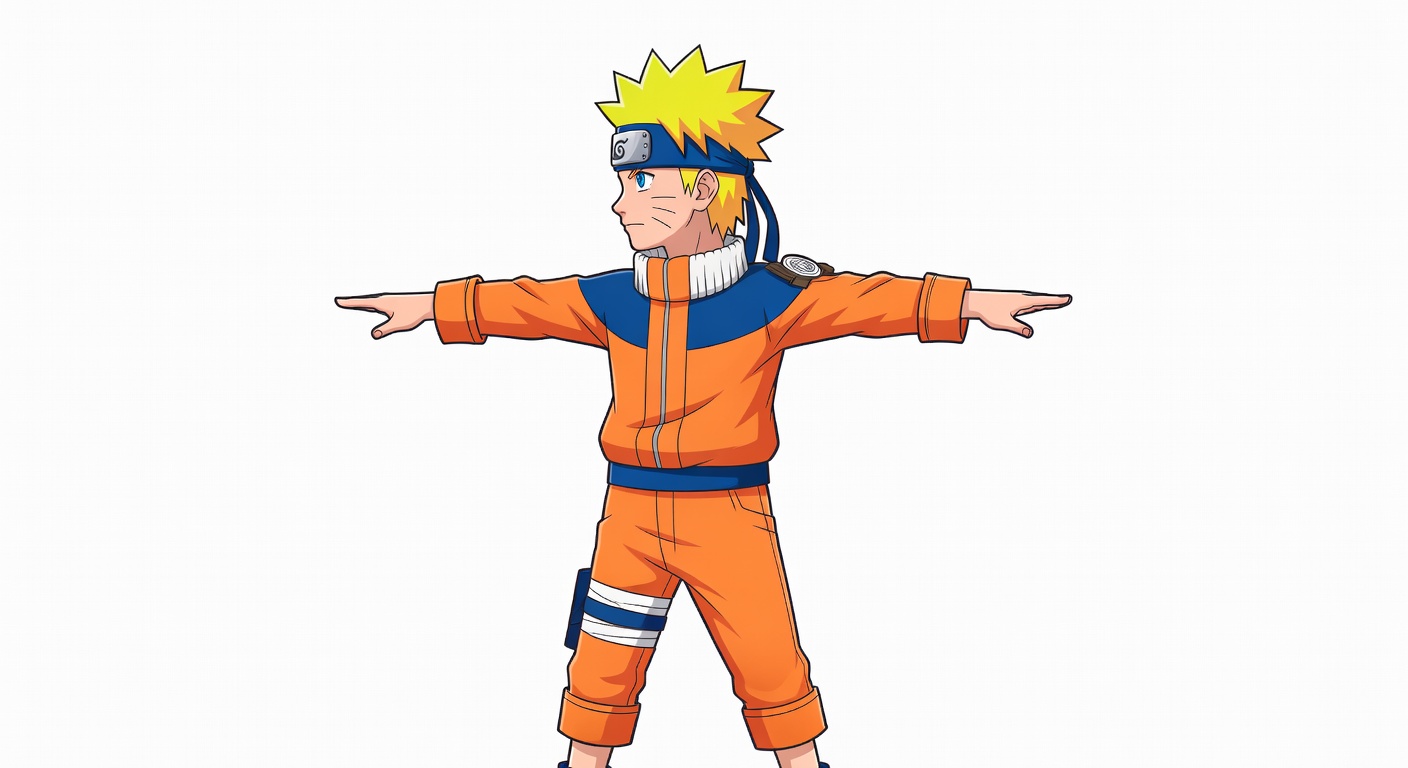 Naruto Action Pose