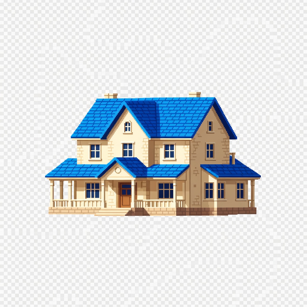 Big House pixel art