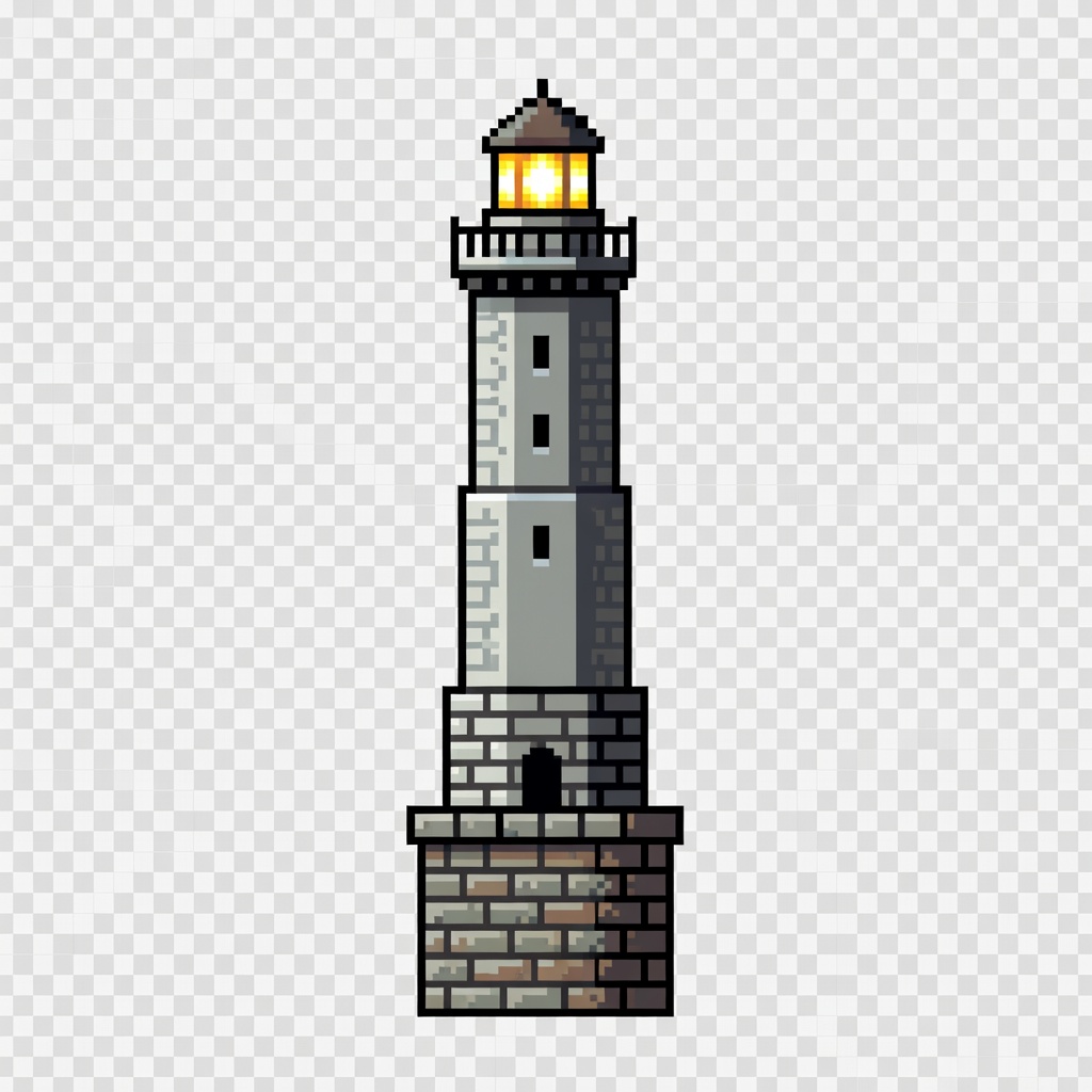 Building Tower pixel art