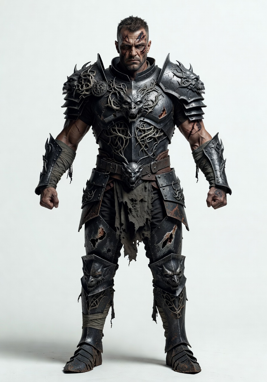 Dark Fantasy Warrior Concept