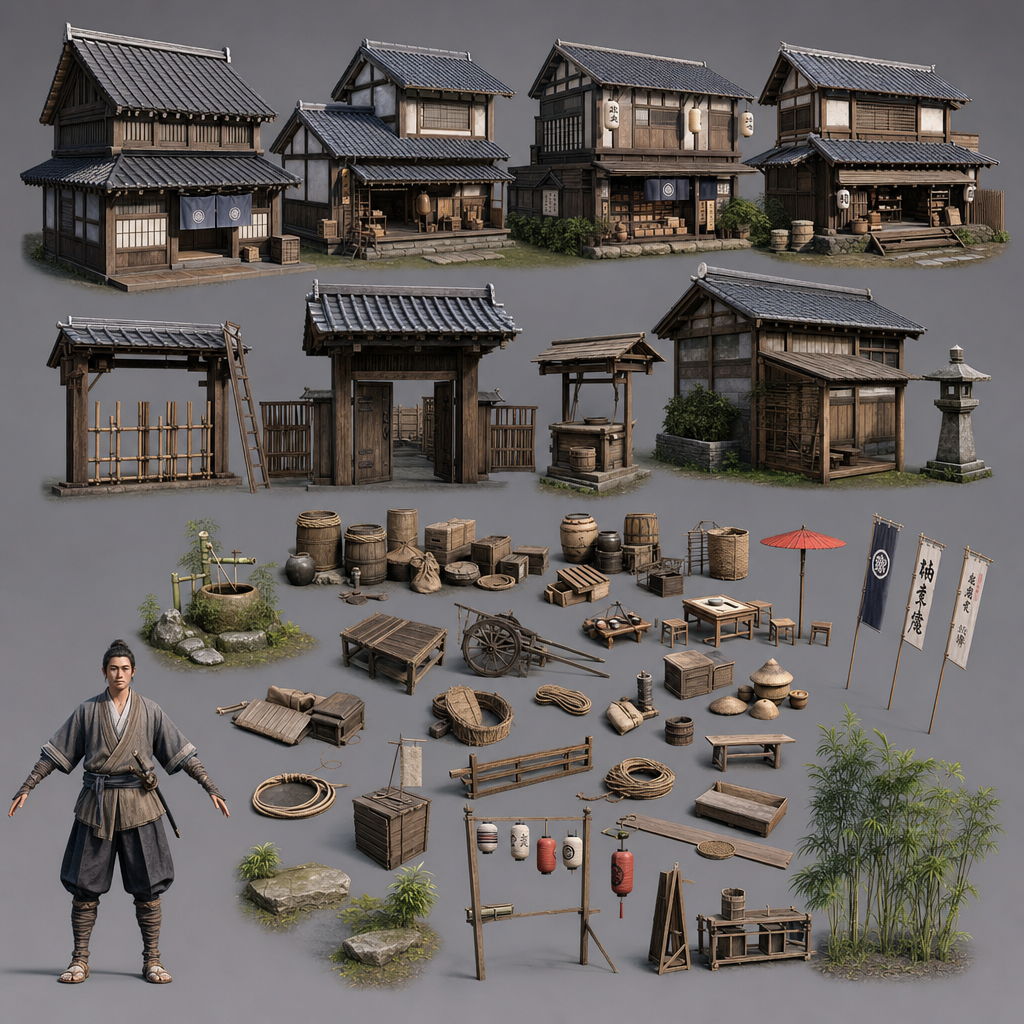 Edo Village Assets