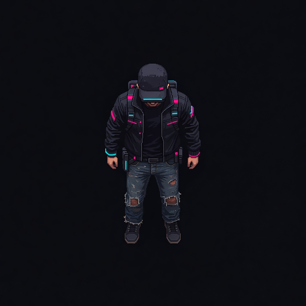 Player Sprite - Dan the Courier